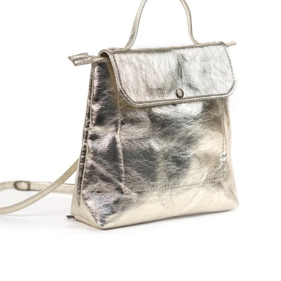 UASHMAMA Handbags - AGHI BAG PLATINO (VEGETALE)